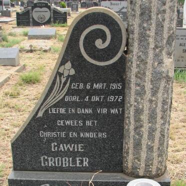 GROBLER Gawie 1915-1972