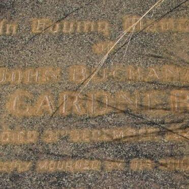 GARDNER John Buchanan -1948