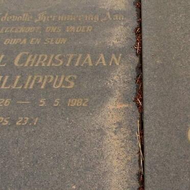 GOUWS Daniel Christoffel Phillippus 1926-1982