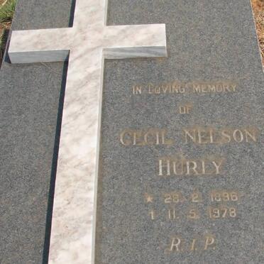 HURLY Cecil Nelson 1896-1978