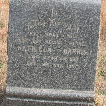 HARRIS Kathleen 1886-1947
