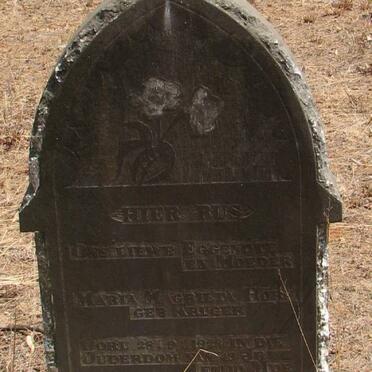 HORST Maria Magrieta nee KRUGER -1928