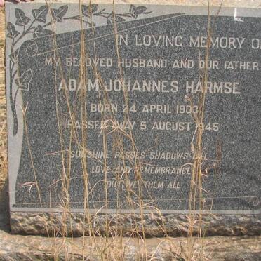 HARMSE Adam Johannes 1903-1945
