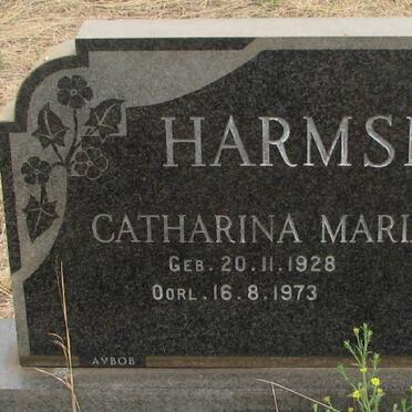 HARMSE Catharina Maria 1928-1973