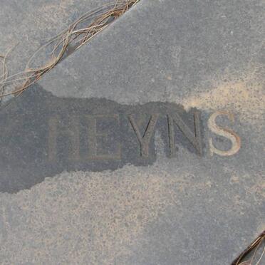 HEYNS Paul 1930-1979 &amp; Annie Maria 1931-2003