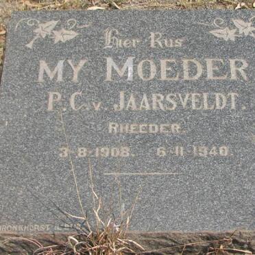 JAARSVELDT P.C., van nee RHEEDER 1908-1940