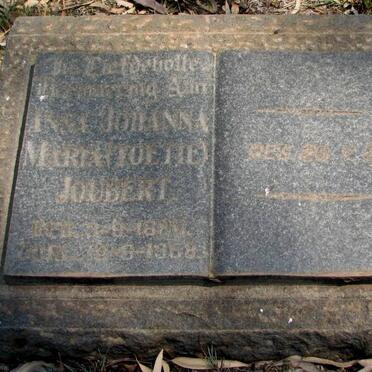 JOUBERT Ina Johanna Maria 1887-1968