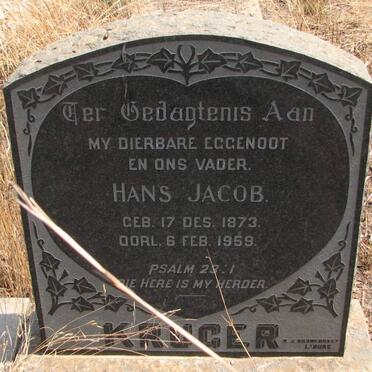 KRUGER Hans Jacob 1873-1959