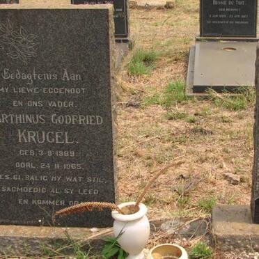 KRUGEL Marthinus Godfried 1889-1965 &amp; Anna Alida Petronella 1897-1975