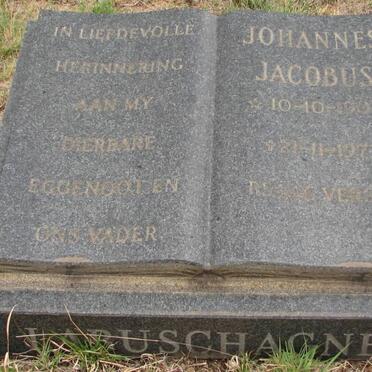 LABUSCHAGNE Johannes Jacobus 1903-1977