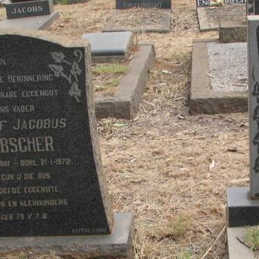 LAUBSHER Roedolf Jacobus 1881-1972 &amp; Elsie Dorothea Maria 1899-1986