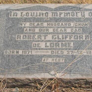 LORME Robert Clifford, de 1871-1949