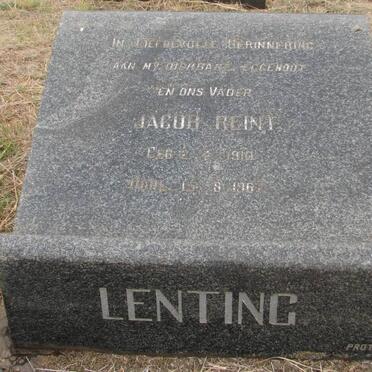 LENTING Jacob Reint 1910-1967