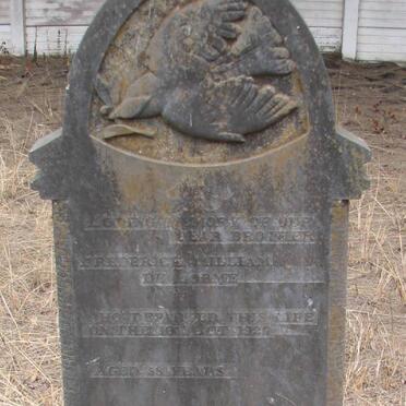 LORME Frederich William, de -1926