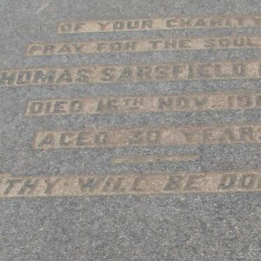 McGEE Thomas Sarsfield -1918