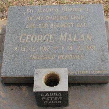 MALAN George 1912-1981