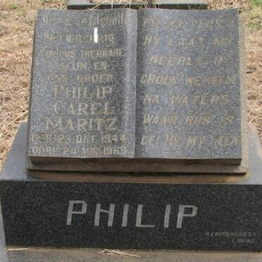 MARITZ Philip Carel 1944-1968