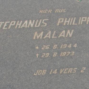 MALAN Stephanus Philippus 1944-1973