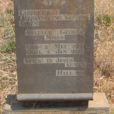MILLS William George 1873-1948