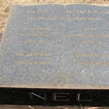 NEL Willem J. 1884-1963 &amp; Aletha P.S. SMIT 1881-1961