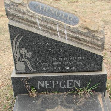 NEPGEN Arnold 1946-1978