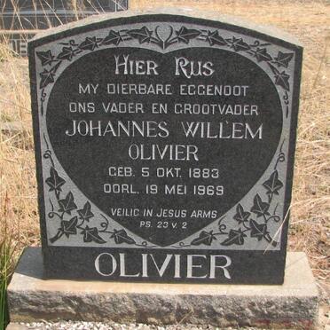 OLIVIER Johannes Willem 1883-1969