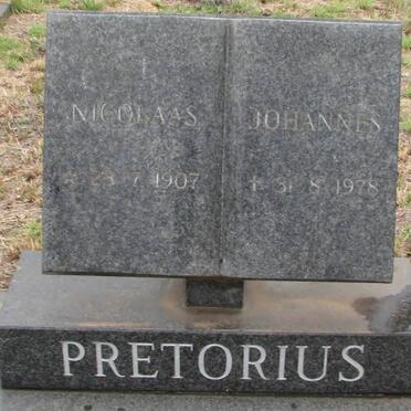 PRETORIUS Nicolaas Johannes 1907-1978
