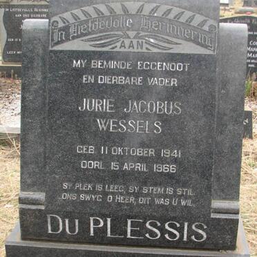 PLESSIS Jurie Jacobus Wessels, du 1941-1966