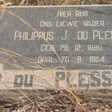 PLESSIS Philippus J., du 1890-1954