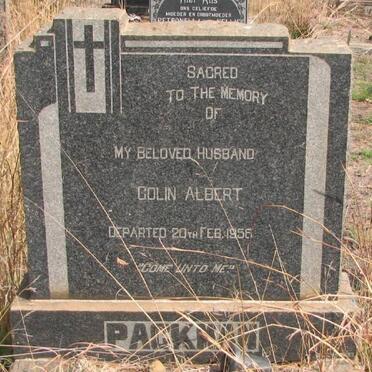 PACKMAN Colin Albert -1956