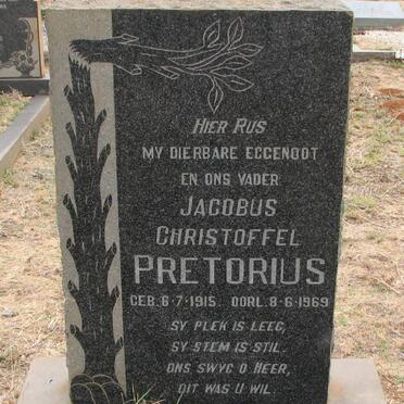 PRETORIUS Jacobus Christoffel 1915-1969