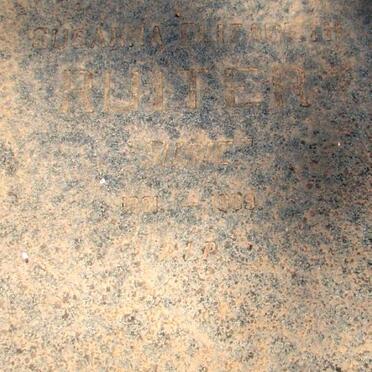 RUITER Susanna Elizabeth 1901-1909