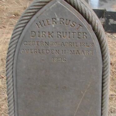 RUITER Dirk 1848-1896
