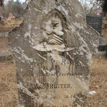 RUITER Jan 1846-1912