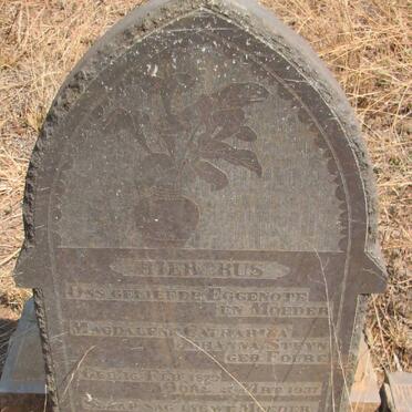 STEYN Magdalena Catharina Johanna nee FOURE 1879-1937