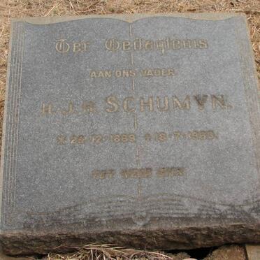 SCHUMYN H.J.H. 1869-1963