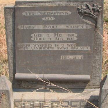 SCHEEPERS Maria Jacoba 1891-1948