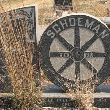 SCHOEMAN Stefanus Johannes 1864-1959 &amp; Maria Aletta MALAN 1871-1942