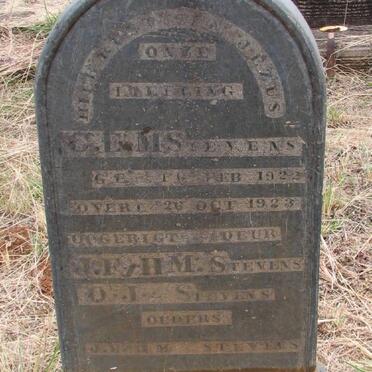 STEVENS C.E.M. 1922-1923