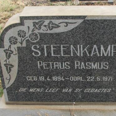 STEENKAMP Petrus Rasmus 1894-1971