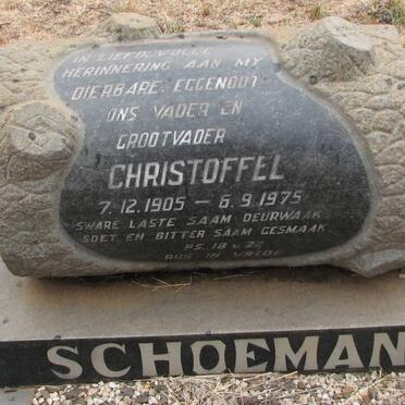 SCHOEMAN Christoffel 1905-1975