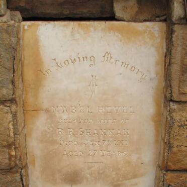 SHANNAN Mabel Hevel -1911