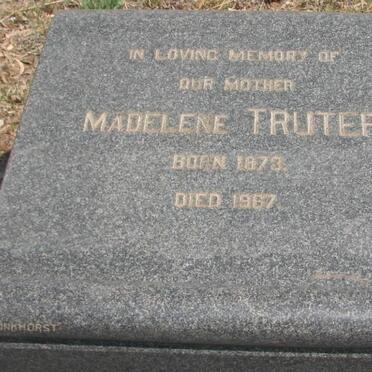 TRUTER Madelene 1873-1967