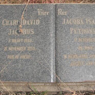 THERON Charl David Jacobus 1869-1953 &amp; Jacoba Isabella Petronella 1874-1960