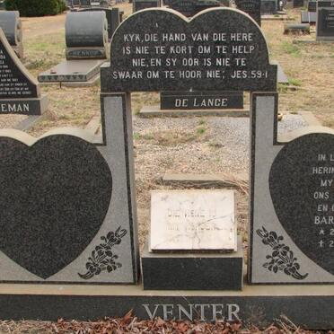 VENTER Bartoloom 1920-1989