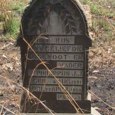 VENTER Philippus J.J. 1891-1959