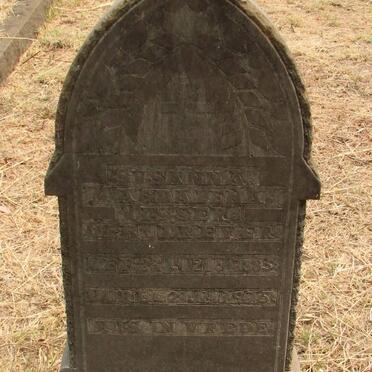 VISSER Susanna Magdalena nee DREYER 1885-1975