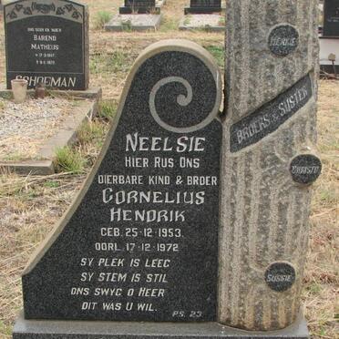 VILJOEN Cornelius Hendrik 1953-1972