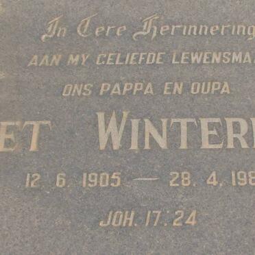 WINTERBACH Piet 1905-1984