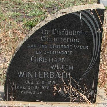WINTERBACH Christiaan Willem 1891-1978
